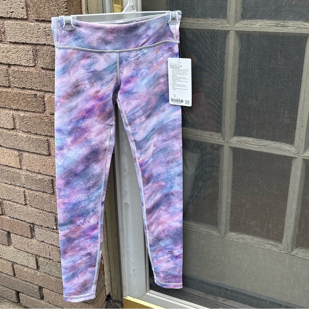 NWT Ivivva Rhythmic Tight Twolu Size 12 Multicolor